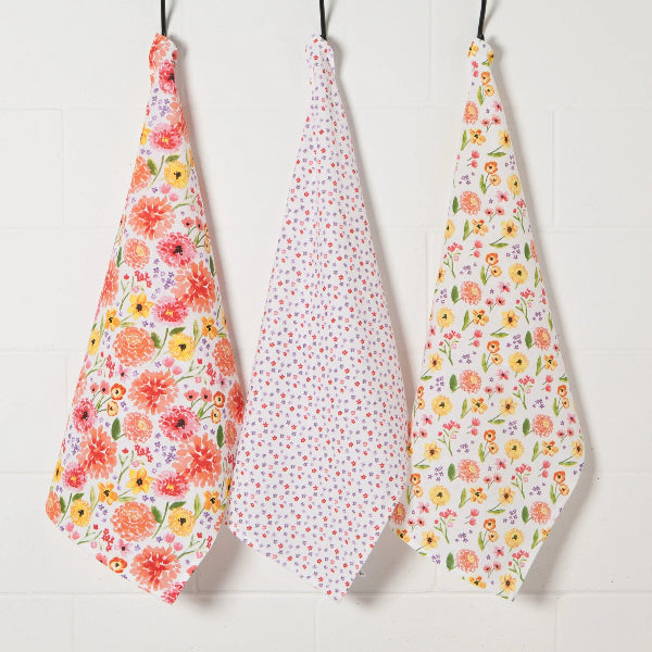 Baker's Floursack Dishtowels Set/3