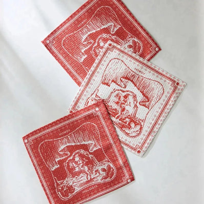 Geometry Winter Dish Cloth 3 Pack