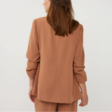 Vienna 3/4 Sleeve Crepe Blazer