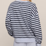Everyday French Terry Striped Crew
