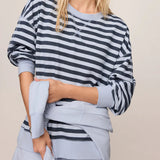 Everyday French Terry Striped Crew