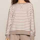 Everyday French Terry Striped Crew