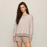Everyday French Terry Striped Crew