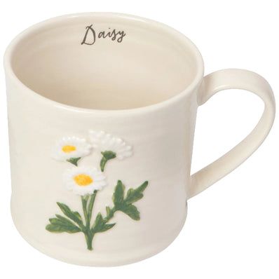 Daisy Embossed Mug
