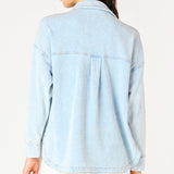 Sunniva Knit Denim Jacket