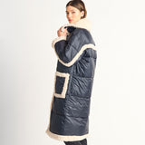 Ezra Sherpa Puffer Coat
