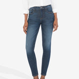 Donna High Rise Fab AB Ankle Skinny