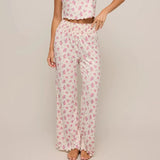 Dawn Ditsy Pointelle Floral Pant