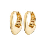 Dune Chunky Hoop Earrings