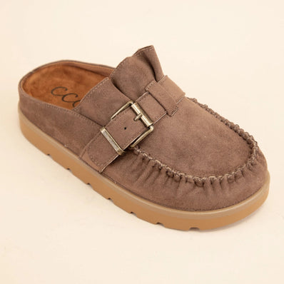 Effy Slip On Moccasin Mule