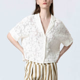 Eloquie Lace Top