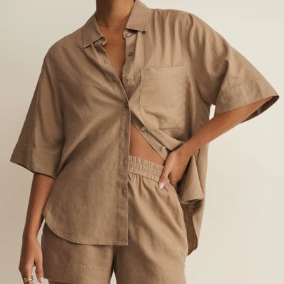 Expedition Linen Button Up