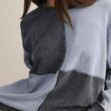 Fair & Square Denim Sweatshirt