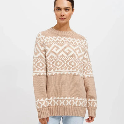 Fair Isle Knit Sweater
