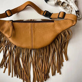 Western Cowhide Fanny Pack