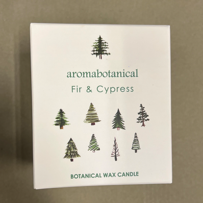 Fir & Cypress Aromabotanical Candle