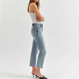 Straight Up High Rise Jean
