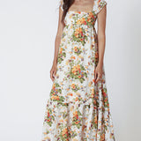 Posy Square Neck Maxi Dress