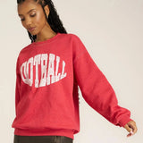 Football Oversized Sweatshirt