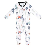 Zip-Up Footie Pajama