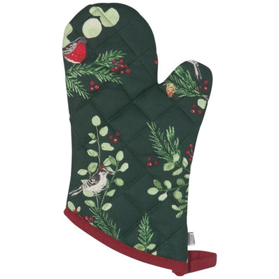 Forest Birds Oven Mitt