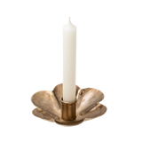 Forged Flower Candle Holder