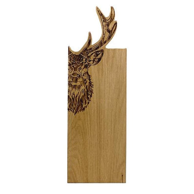 Framed Oak Serving Board - Stag