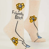 Friendly Bitch Crew Socks