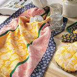 Full Bloom Jacquard Dishtowel