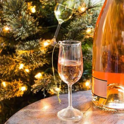 Glass of Wine Ornament