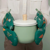 Set/2 Glitzmas Oven Mitts