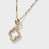Gold Plated Clover Necklace