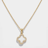 Gold Plated Clover Necklace