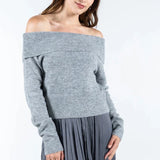 Off Shoulder Sweater