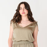 Chassidy Tie Shoulder Tank