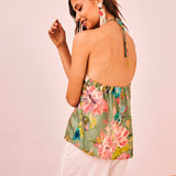 Floral Halter Top