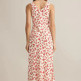 Hana La Rosa Ditsy Maxi Dress