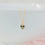 Heart Lock Charm Necklace