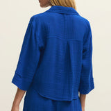 Helena Airy Button Up