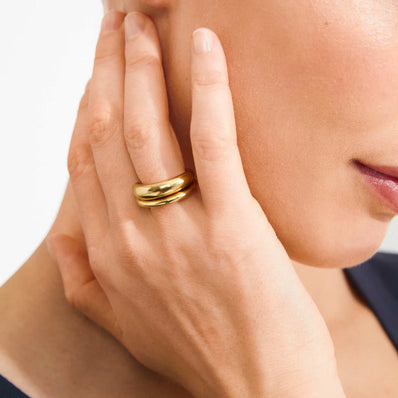 Kaisyn Stackable 2-in-1 Ring Set
