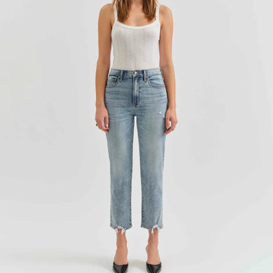Straight Up High Rise Jean
