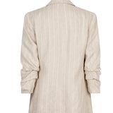 Leia Linen Stripe Blazer