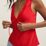 Luana Luxe Satin Top