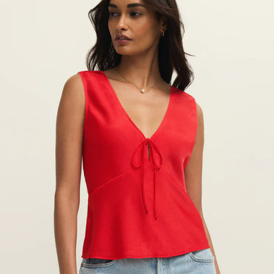 Luana Luxe Satin Top