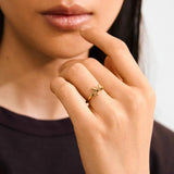 Lulu Bow Stack Ring