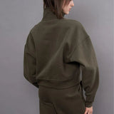 Malta Fleece Mock Neck