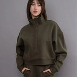 Malta Fleece Mock Neck
