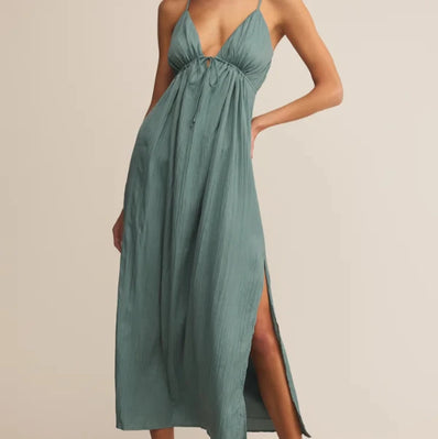 Manon Satin Maxi Dress