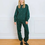 All Over Martini Oversized Jogger