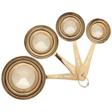 Gold Measuring Cups Set/4